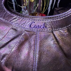 Coach Iridescent Shoulder Bag